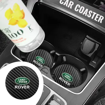 За Автомобил Land Rover Поставка За Чаши Вода на Притежателя Бутилки Противоскользящий Мат Аксесоари Freelander L2 LF Range Rover Evoque Santana Velar