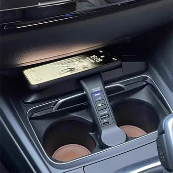 10 W Автомобилното безжично зарядно за телефон, зарядно устройство ще захранване на плоча pad кабел за зареждане на държач за BMW 3 4 series F30 F31 F32 F33 F324 F36 F36 2014-2018