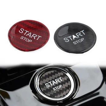Черна /Червена капачка бутона за пускане и спиране на двигателя на превозното средство за Peugeot 408 308S 508 За Citroen DS5 C4L