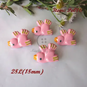 Бионические копчета 24шт. копчета във формата на малка перца, копчета във формата на животни, за декоративни аксесоари, ръчно изработени материали