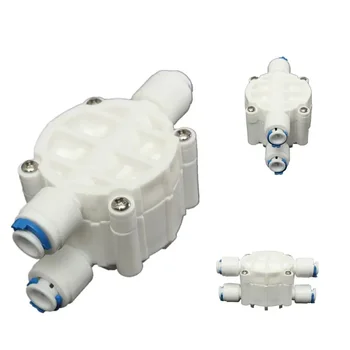 Висококачествен 4-ходова 1/4-портов автоматичен спирателен кран за системата за филтриране на вода с обратен осмосом RO