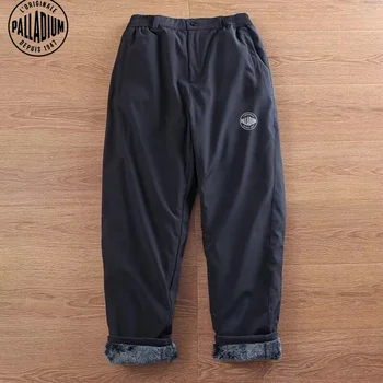 Мъжки улични водоустойчив и ветроупорен ски панталони PALLADIUM, катерене панталони, мъжки висококачествени топли памучни панталони