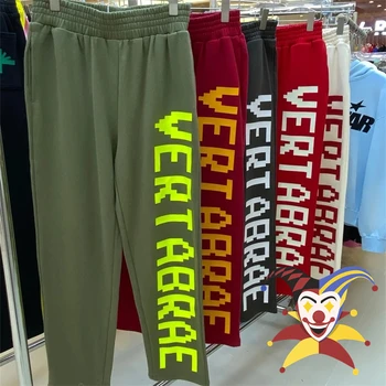 Панталони Vertabrae с буйни принтом, мъжки и дамски панталони Vertabrae, спортни панталони за джогинг, висококачествени плюшени панталони