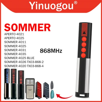 SOMMER 4020 4026 Ръчен предавател с дистанционно управление TX03-868-4 Gate с подвижен код 868 Mhz
