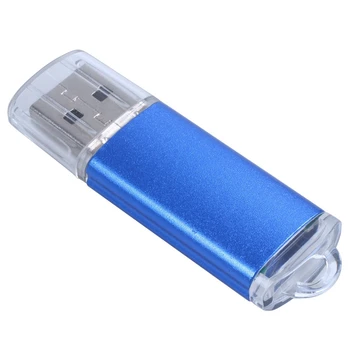 2X флаш памет USB 2.0 с капацитет от 256 MB син цвят