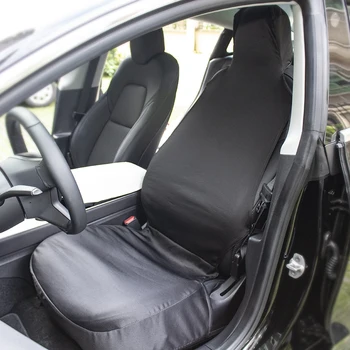 За Tesla Model 3 Калъф За Седалка С Противоплъзгаща Подложка За Защита На Протектора На Предна Седалка На Автомобилни Аксесоари