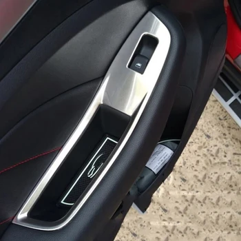 За MG ZS LHD 2017 2018 2019 2020 2021 Ключове за управление на стеклоподъемником вътрешните врати, Довършителни панел, Бутон, капакът, Аксесоари за стайлинг на автомобили