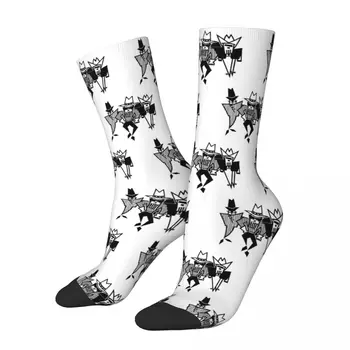 Най-добрите в света върховете Zz, Чорапи контраст на белия цвят, Еластични чорапи, Забавна новост, Класически чорапи R212.