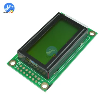Жълт LCD модул 8 x 2-цифров дисплей 0802LCD Модул 3.3v/ 5v Led LCD подсветка за Arduino Сам Kit