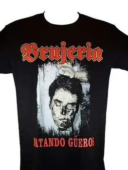 Черна тениска BRUJERIA MATANDO GUROS NEW Band Merch