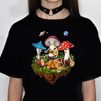 Магически гъби кошмарен извънземна тениска дамски harajuku тениска женска манга градинска облекло
