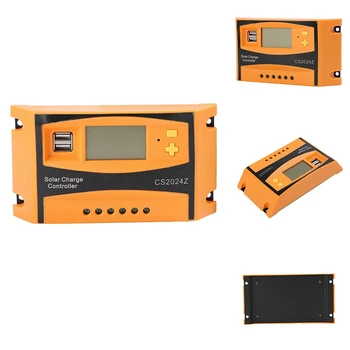 Слънчев контролер на заряд на LCD PV Многофункционален Удобен практичен и полезен слънчев контролер