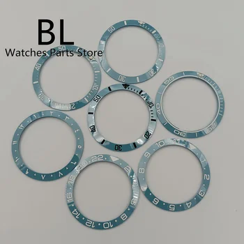 Керамични bezel за часа BL 30,5 мм * 38 мм paste от небето-синьо керамика, подходящ за корпуса часа с диаметър 40 мм