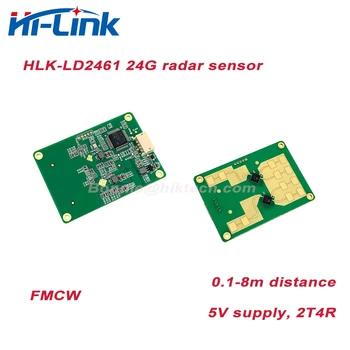 Безплатна доставка LD2461 Умен дом Сензор за следене на човек, Модул за откриване на движение HLK-LD2461